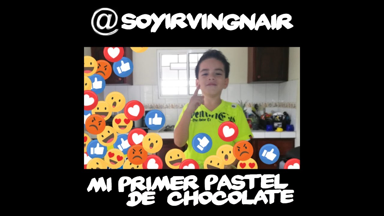 Mi primer pastel de chocolate / Tutorial de repostería / Soy Irving Nair