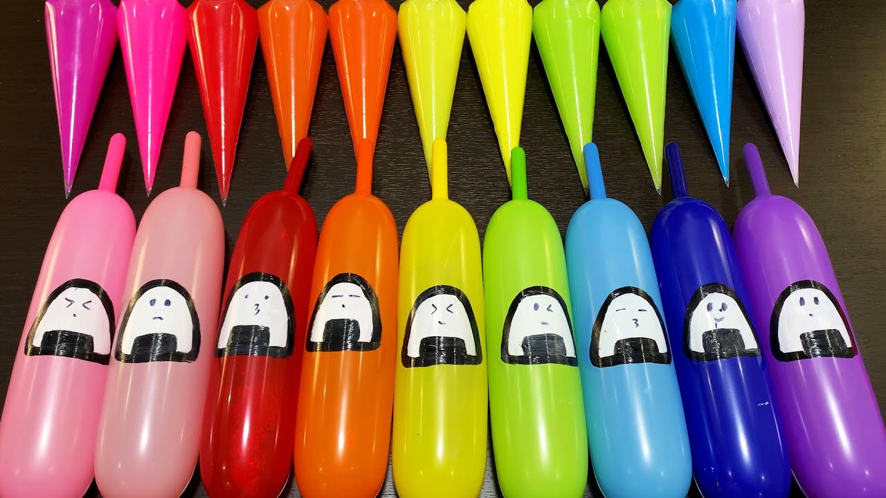 MAKING SLIME WITH PIPING BAG VS BALLOON ! SATISFYING VIDEOS #6955