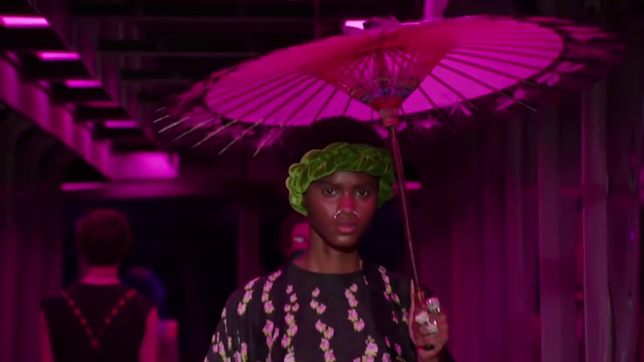 Super models from Isis models Africa on the international runway after our super model competition