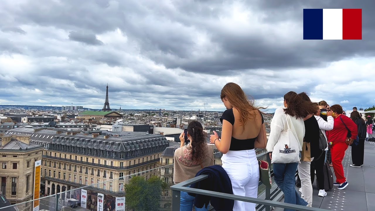 Galeries Lafayette in Paris - Exploring The Elegance of Terrace View