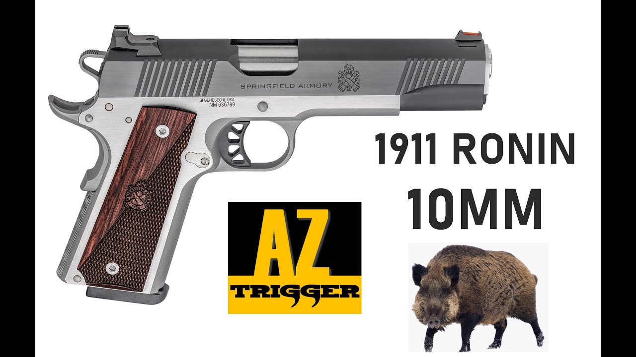 Springfield Armory 1911 Ronin 10mm Review and Accuracy