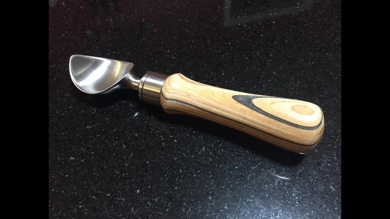 DIY Ice Cream Scoop from Skateboard Blank