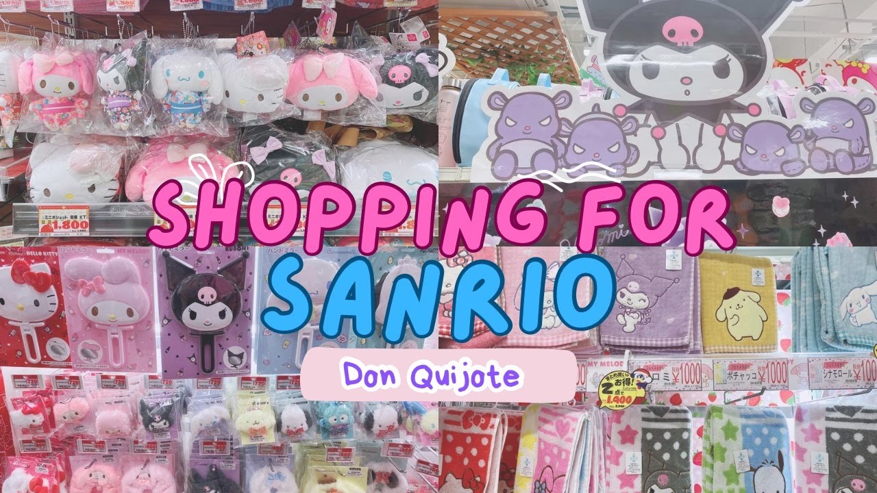 Sanrio Heaven 💕✨ Shopping in Don Quijote Tokyo Japan