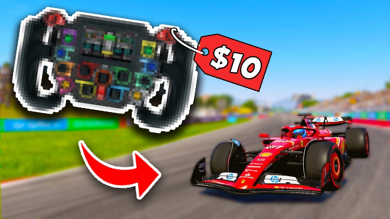 Насколько хорош руль за 10 долларов в F1 24?