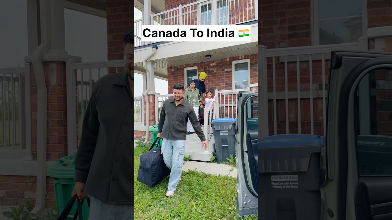Canada to India 🇨🇦✈️🇮🇳 Punjabi Vlogger