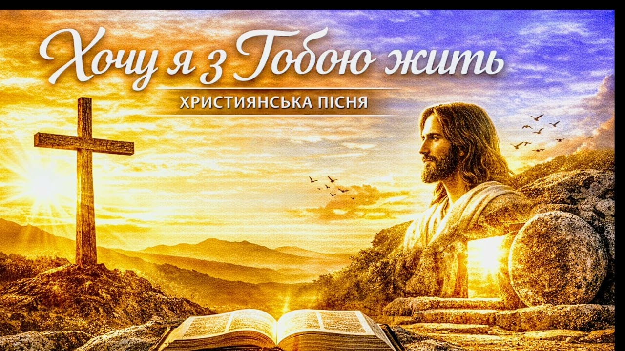  ✨Хочу я з Тобою жить | 🎼Християнська пісня поклоніння | Worship Song🙏❤️
