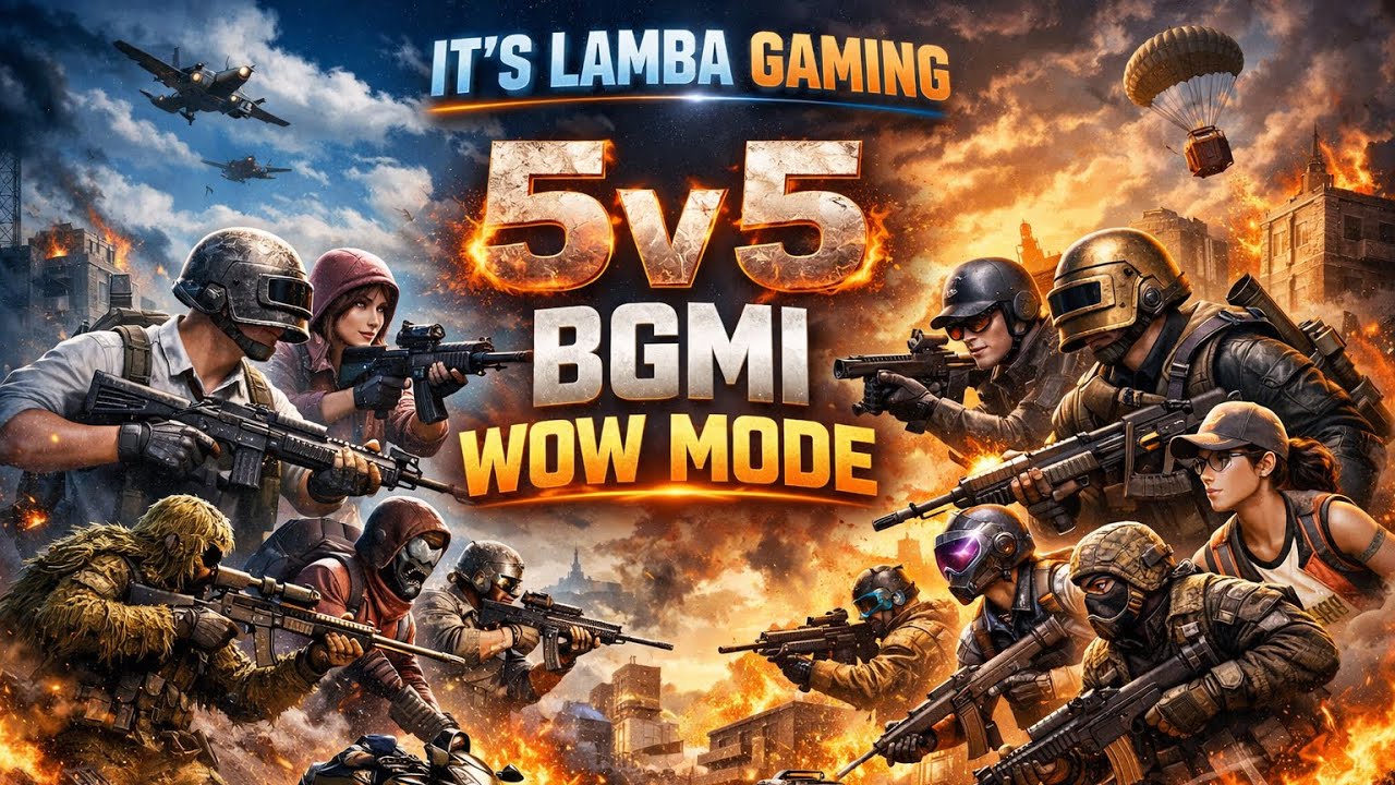 5vs5 erangle fight wow mode 