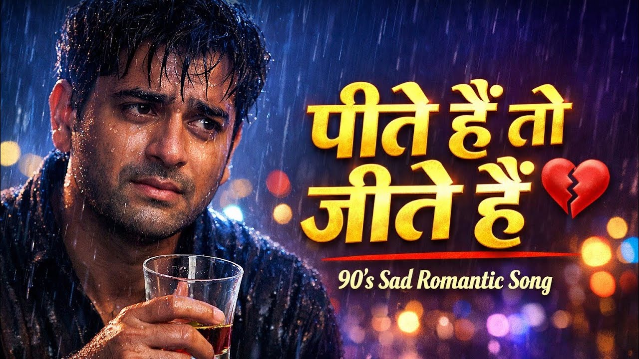 पीते हैं तो जीते हैं 💔 | 90’s Sad Romantic Song | Heart Touching Breakup Song 2026