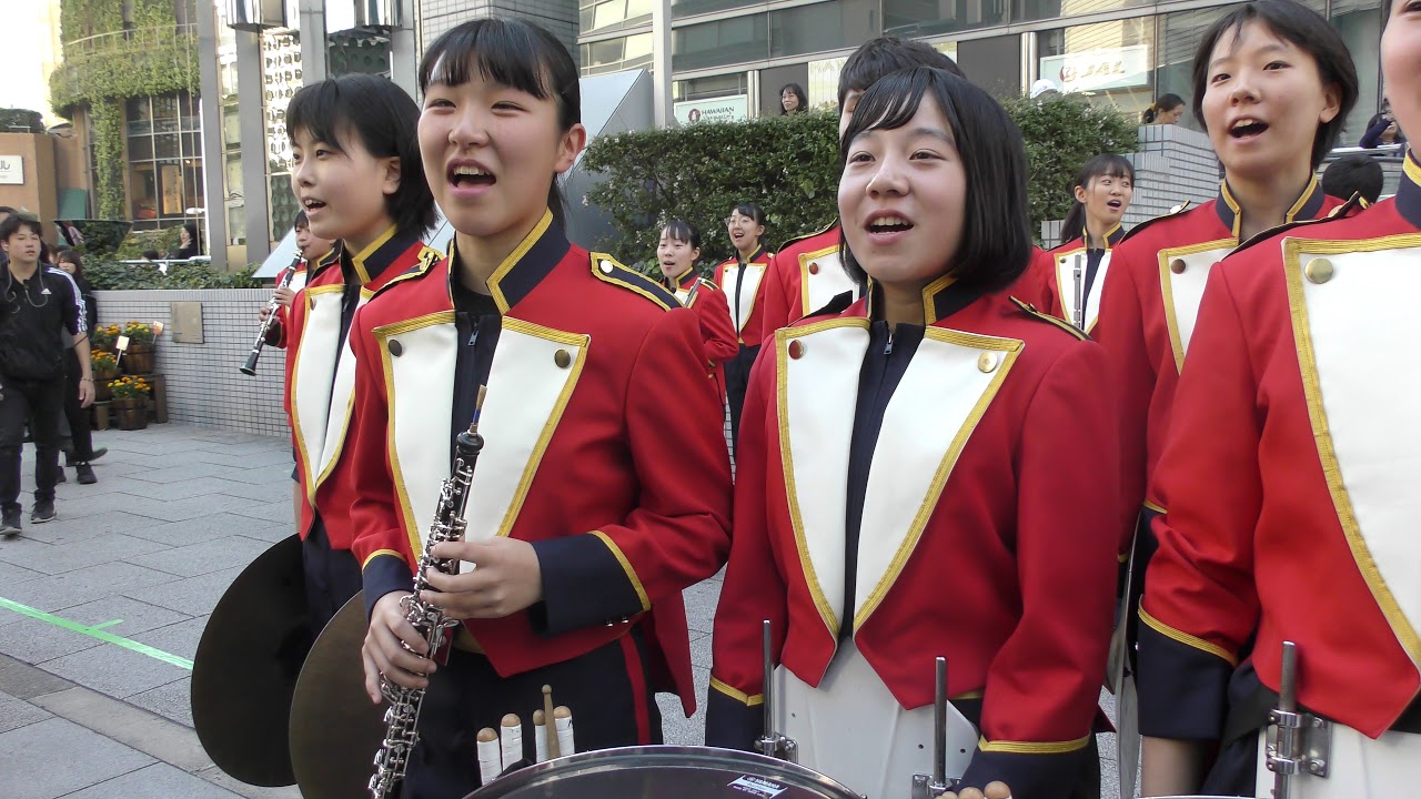 箕面自由学園高校吹奏楽部 梅田スノーマンフェスティバル