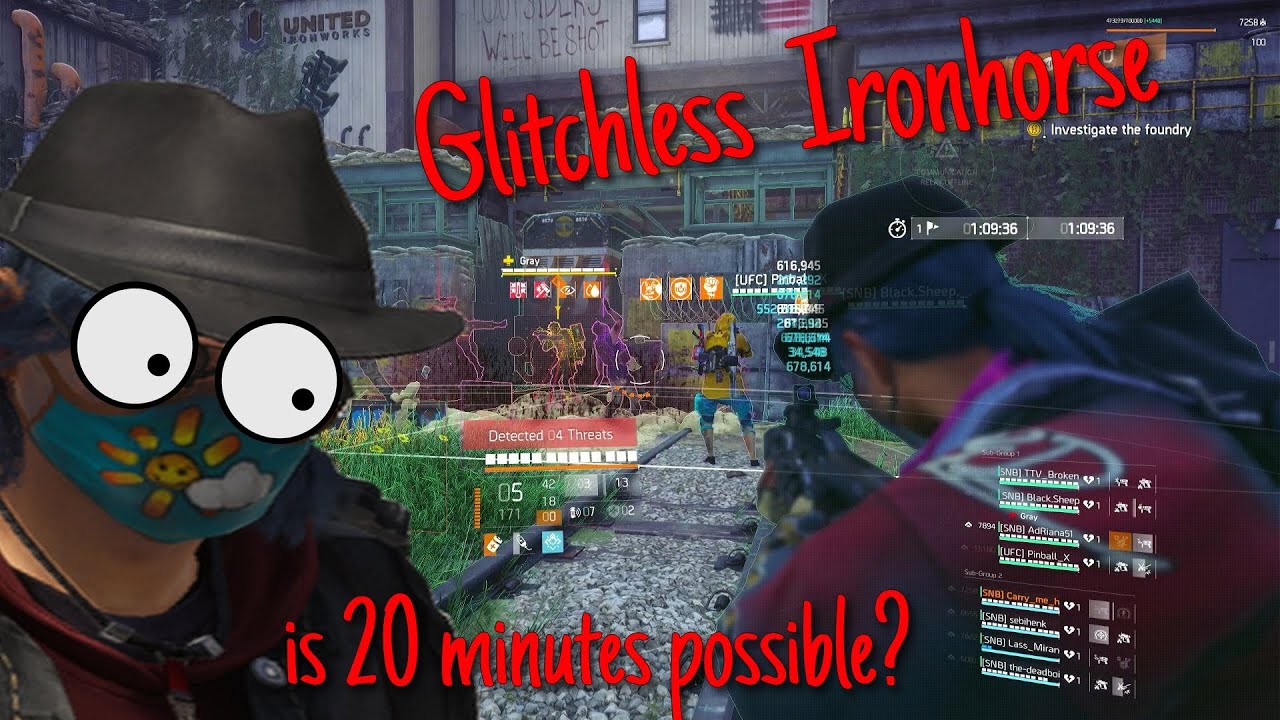 IH glitchless in 20 minutes possible?