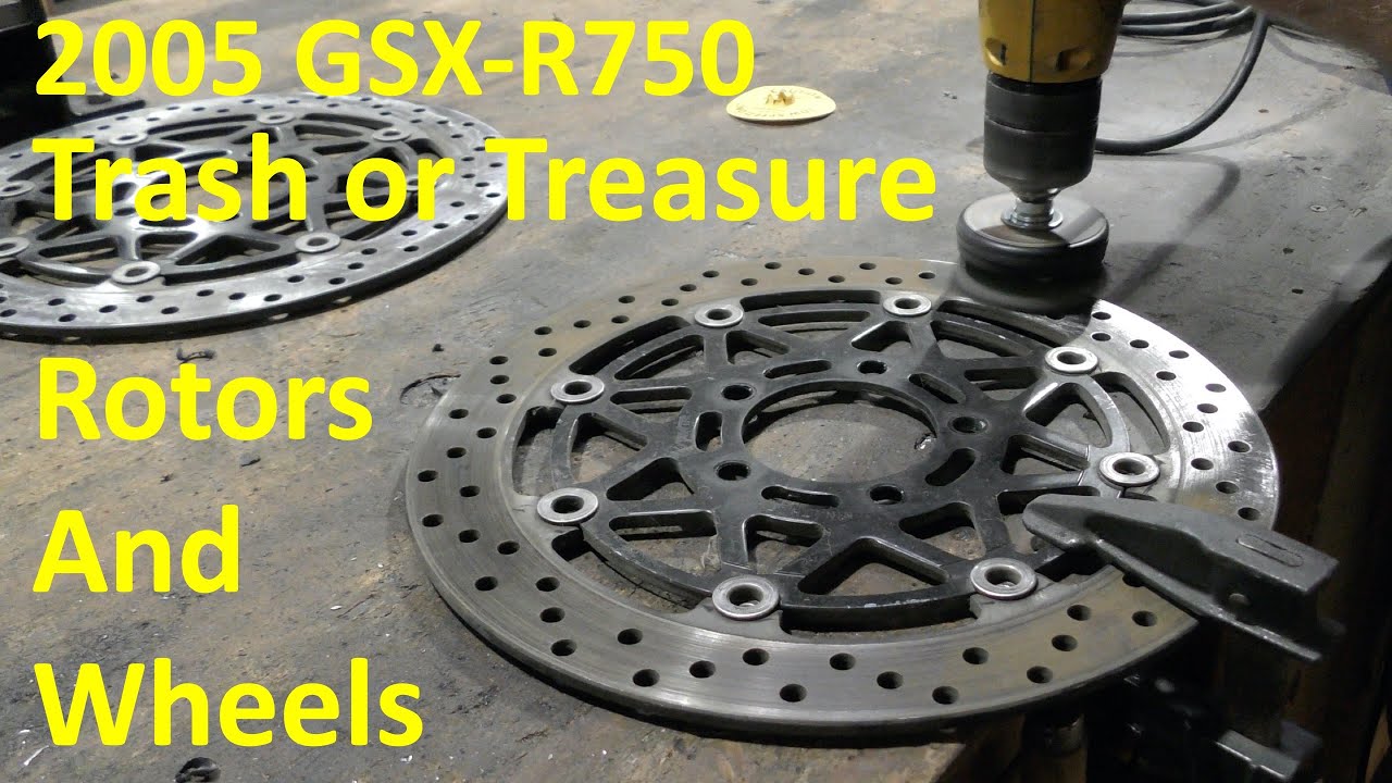 Trash or Treasure: '05 GSX-R750 Rotors & Wheels Eval