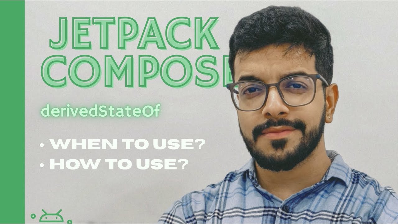 Jetpack Compose derivedStateOf Explained | With vs Without Example | Recomposition & Performance