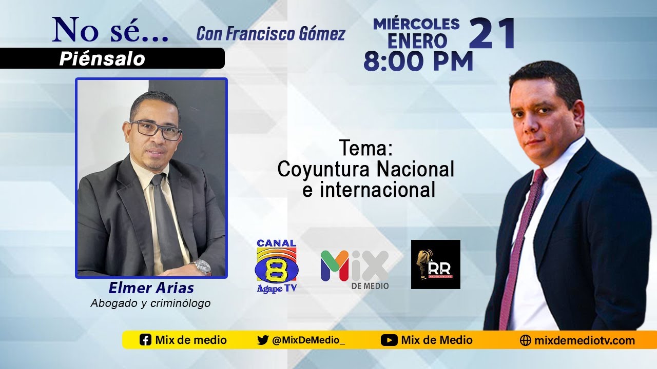 Coyuntura Nacional e Internacional | No se piénsalo con Elmer Arias