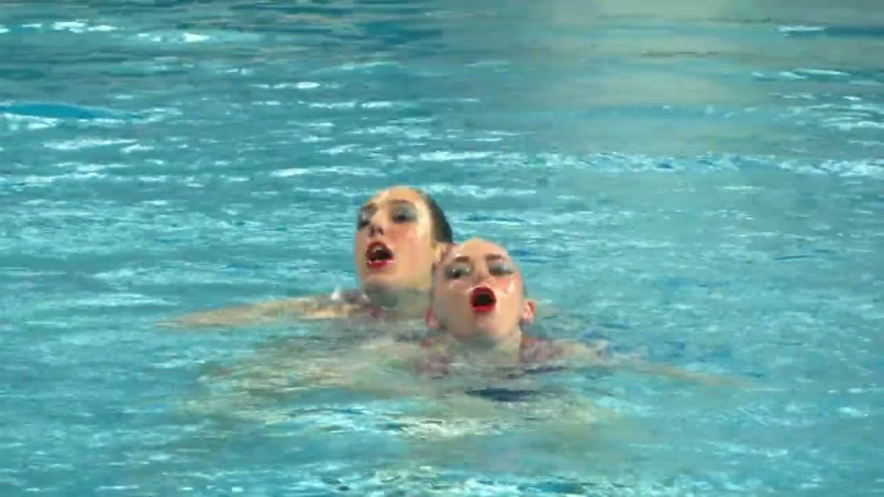 23 08 03   Female Duet Free Routine Preliminary   GERMANY