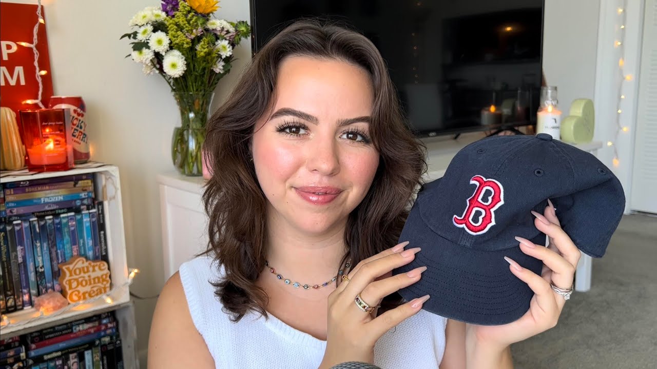 ASMR Vacation Haul ✨ | Boston ⚾❤️ (super chatty, close whispers, tapping, and scratching)