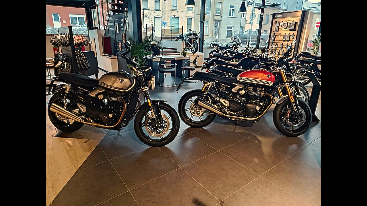 Salon virtuel 2025 : Triumph Trident 660, Speed Twin RS 1200, T 120 Icon, etc...#triumph #speedtwin