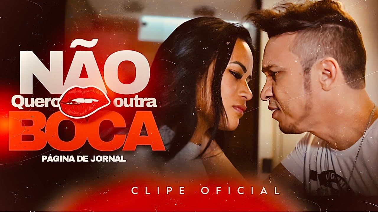Não Quero Outra Boca- Pagina De Jornal