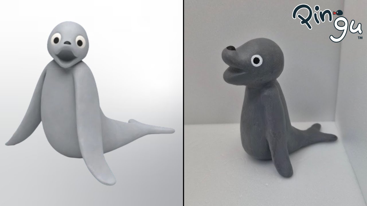 【꼬마펭귄 핑구】로비 피규어 만들기【클레이】【Pingu】How to make a figure of Robby