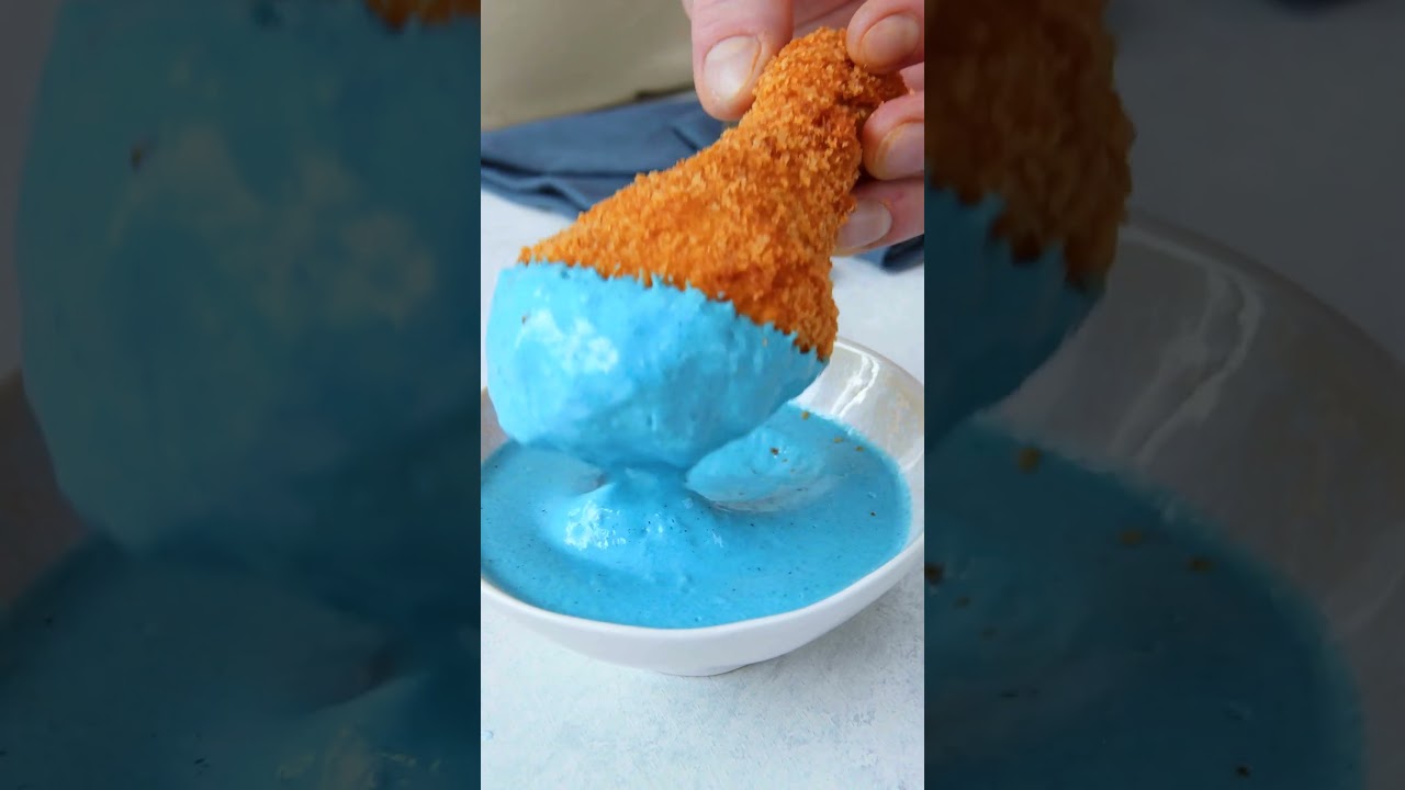 &iexcl;Tira la salsa rosa! &iexcl;Prepara esta salsa azul! 🫐😍 #salsaazul #recetas #riqu&iacute;simo