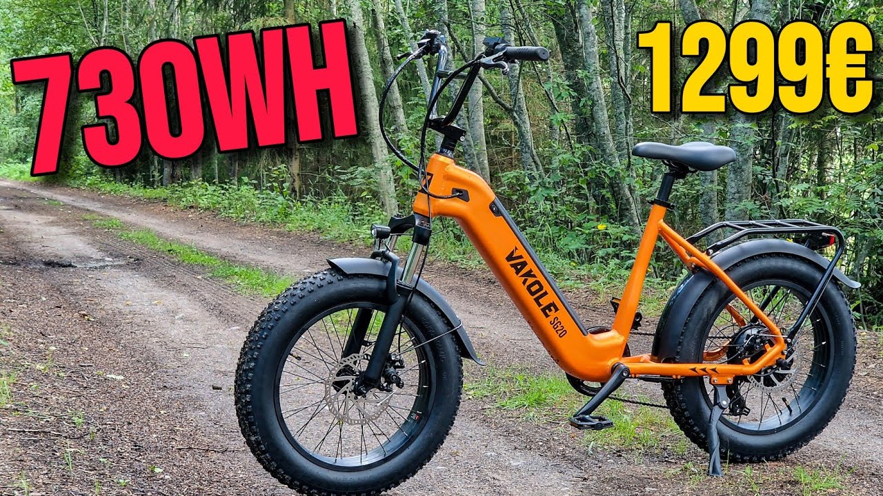 750w Cruiseri sähköpyörä Vakole SG20 unbox