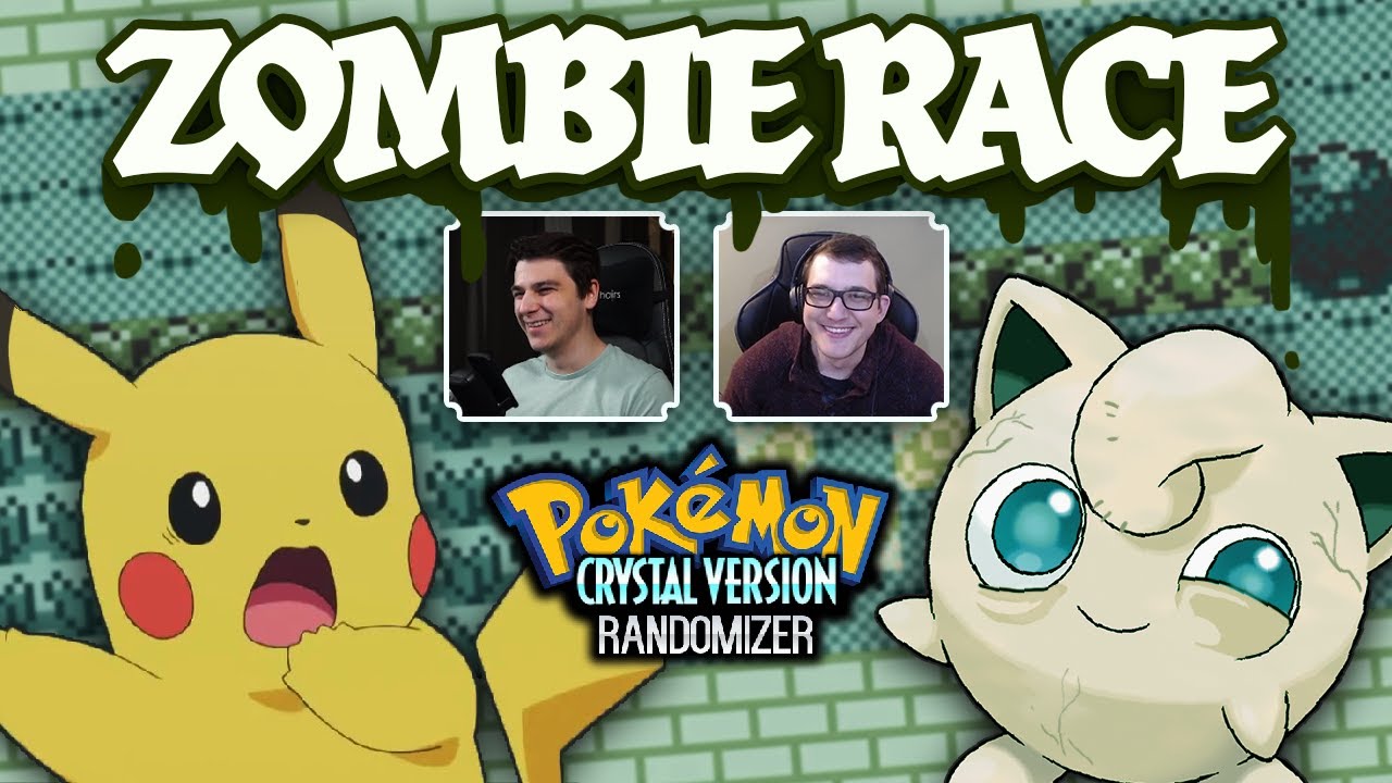 ZOMBIE APOCALYPSE Race vs Shenanagans | Pokemon Crystal Randomizer #1