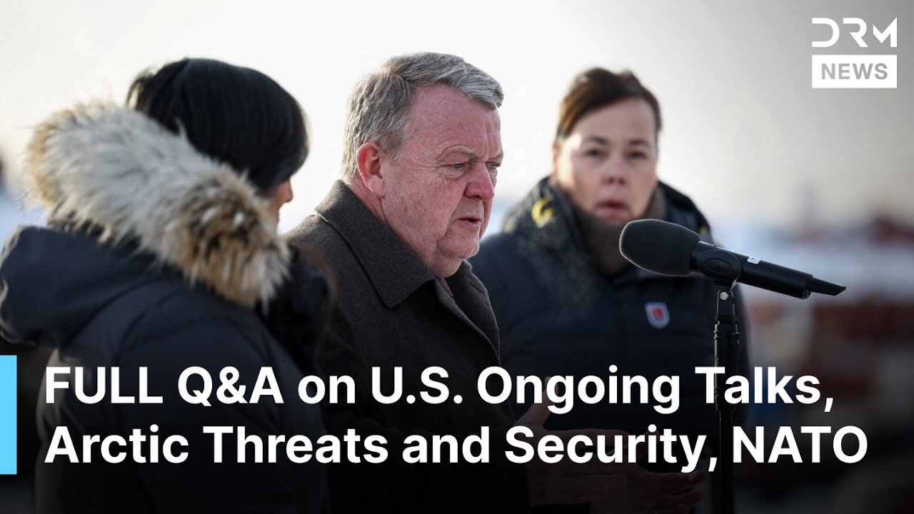 FULL Q&A: Greenland, Canada and Denmark Foreign Ministers on U.S. Talks. Arctic Threats, NATO | AC1N