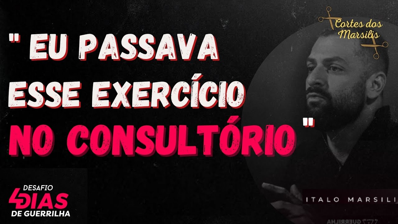 3 A&Ccedil;&Otilde;ES PARA MUDAR SUA VIDA HOJE !!! | Desafio 4 dias de Guerrilha | ITALO MARSILI