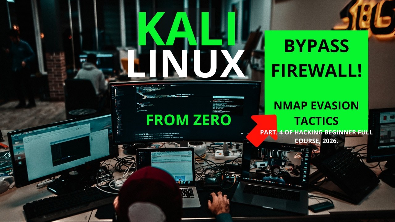 Nmap Firewall & IDS Evasion Techniques | Advanced Network Scanning Lab (Kali Linux Course)
