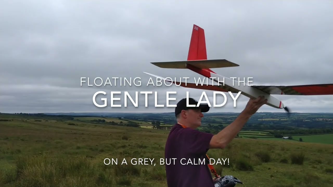 Gentle Lady - Floating around on a calm, grey day.