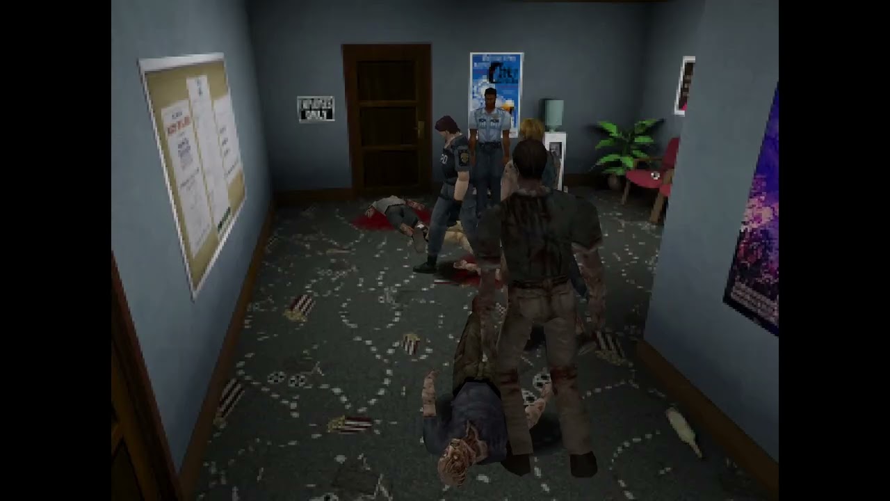 RESIDENT EVIL DURING THE STORM Cinema Demo 2 все возможные варианты развития событий