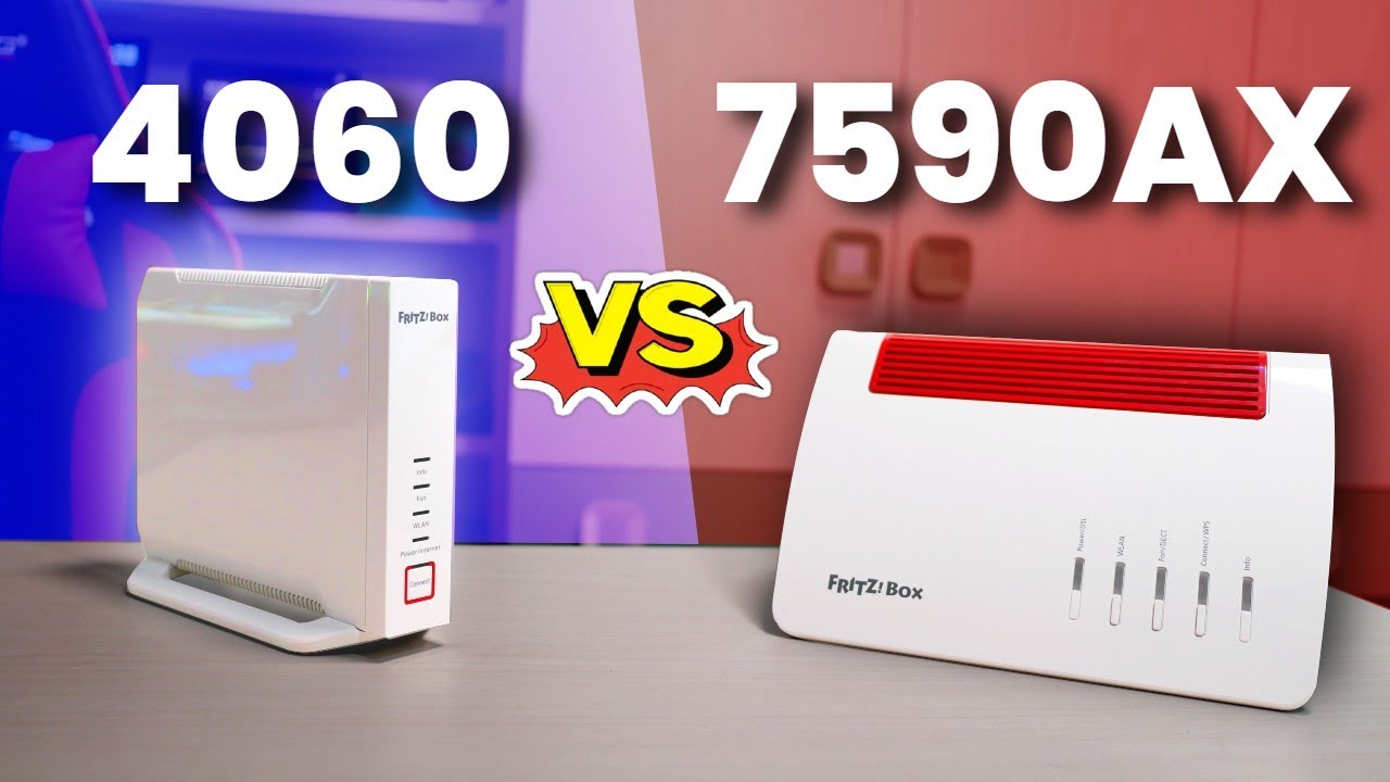 FRITZBOX 7590AX vs 4060 - Chi ha il migliore WiFi? PROVIAMOLO!