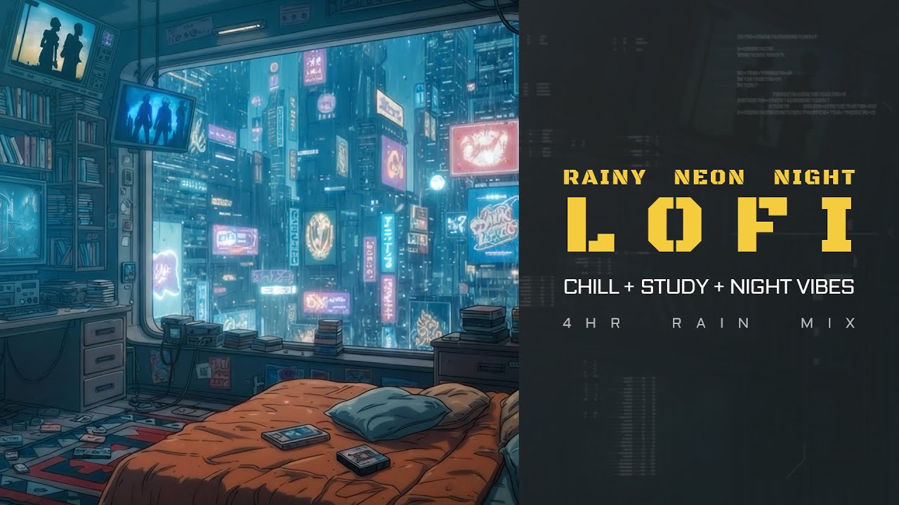 5 HR Rain Mix | CHILL • STUDY • NIGHT VIBES