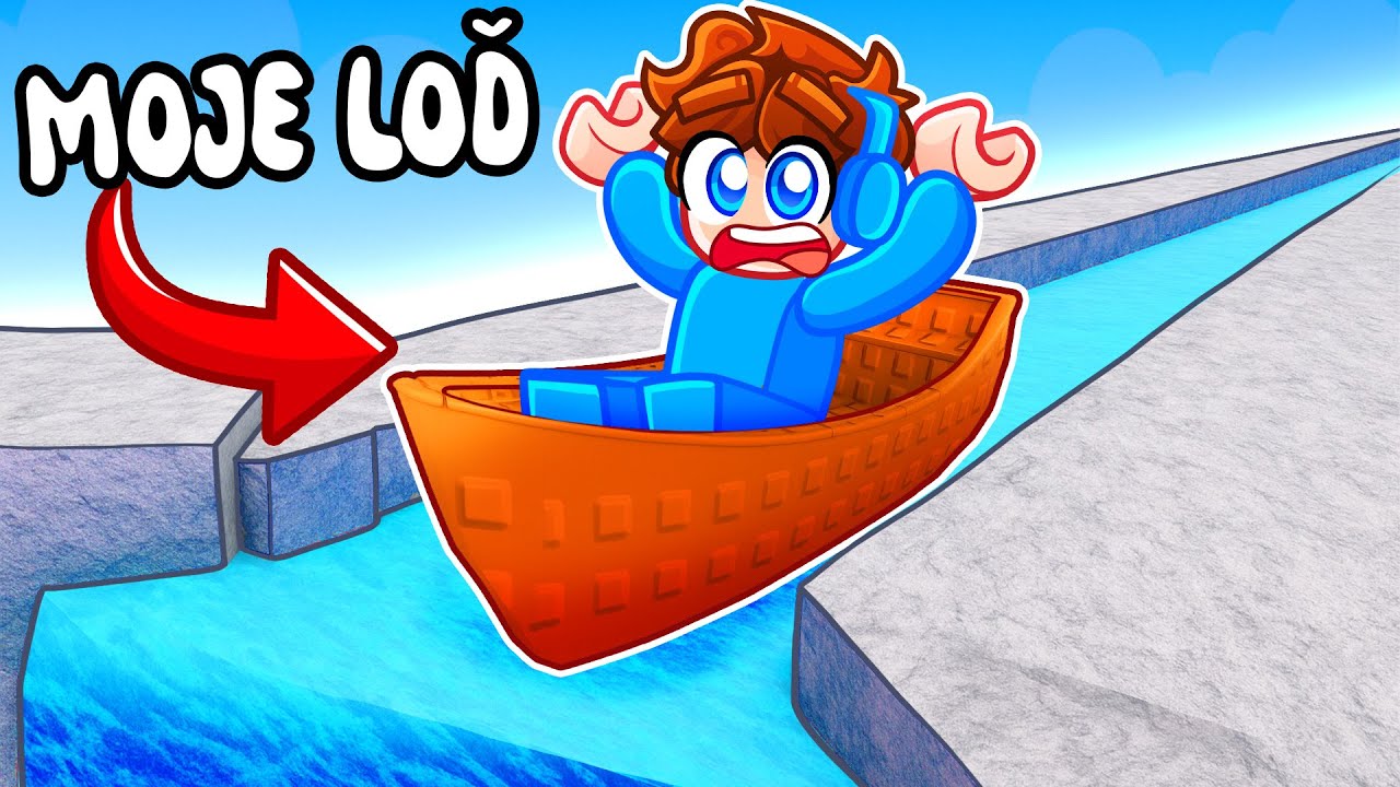99% LID&Iacute; NEDOK&Aacute;ŽE SJET DIVOKOU ŘEKU v Robloxu!