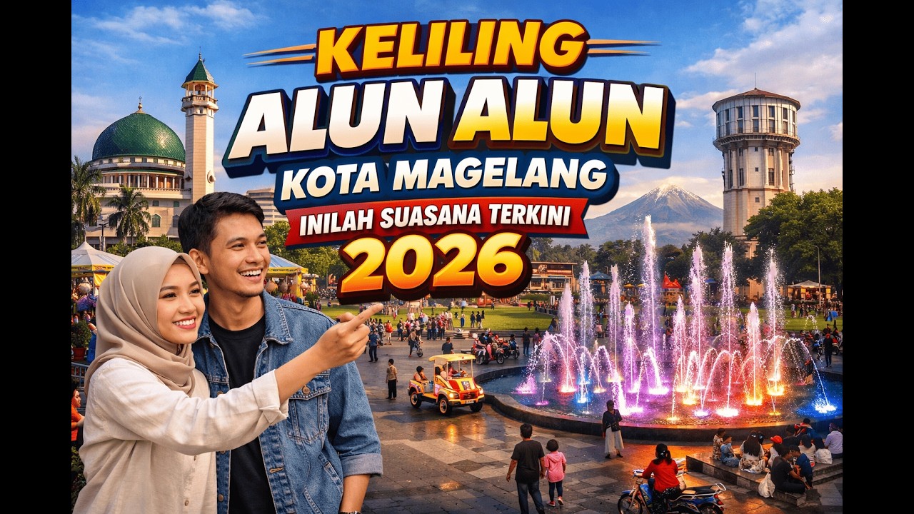 Keliling Alun Alun Kota Magelang, Inilah Suasana Terkini 2026