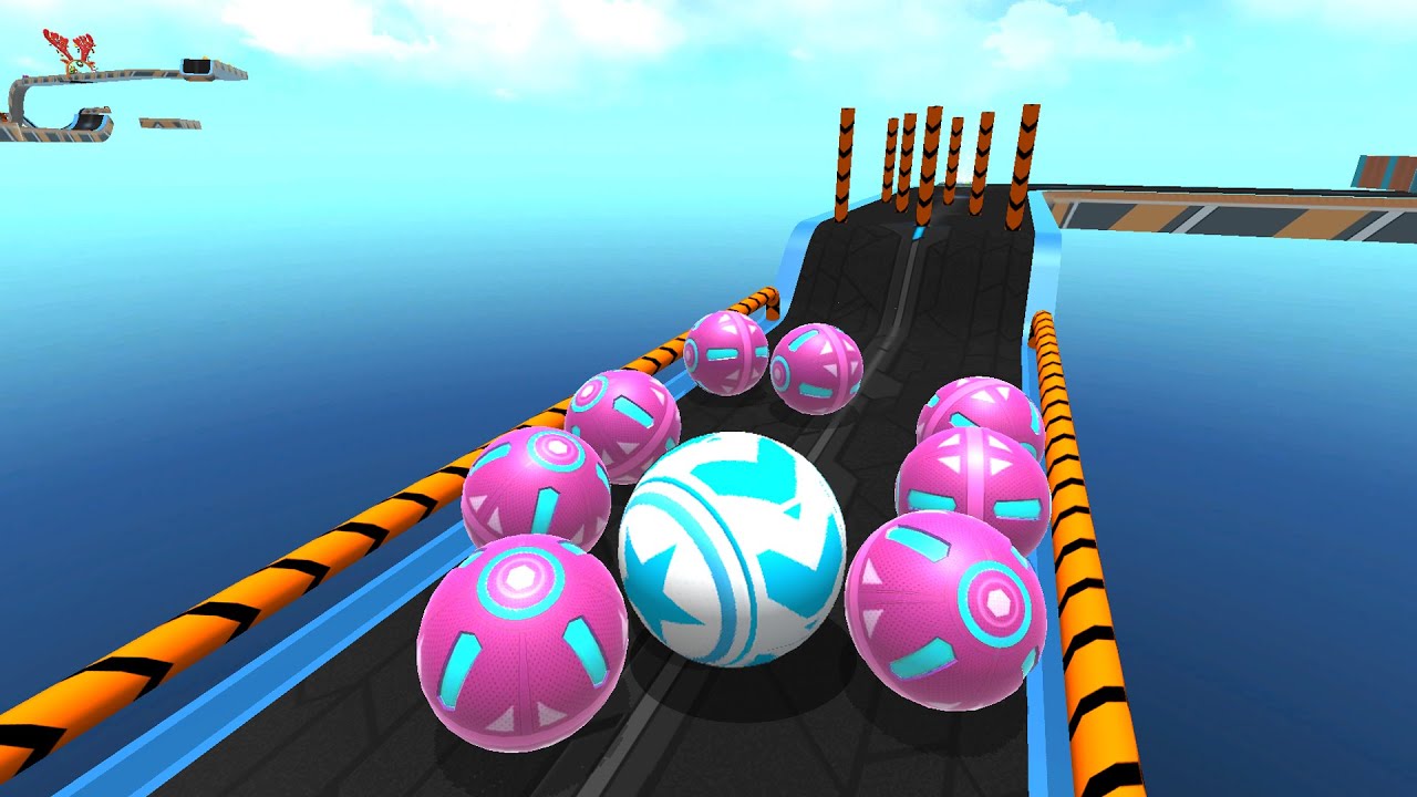 Sky Rolling Ball 3D - All Levels Gameplay Android, iOS #38 ( Level 269 - 272 )
