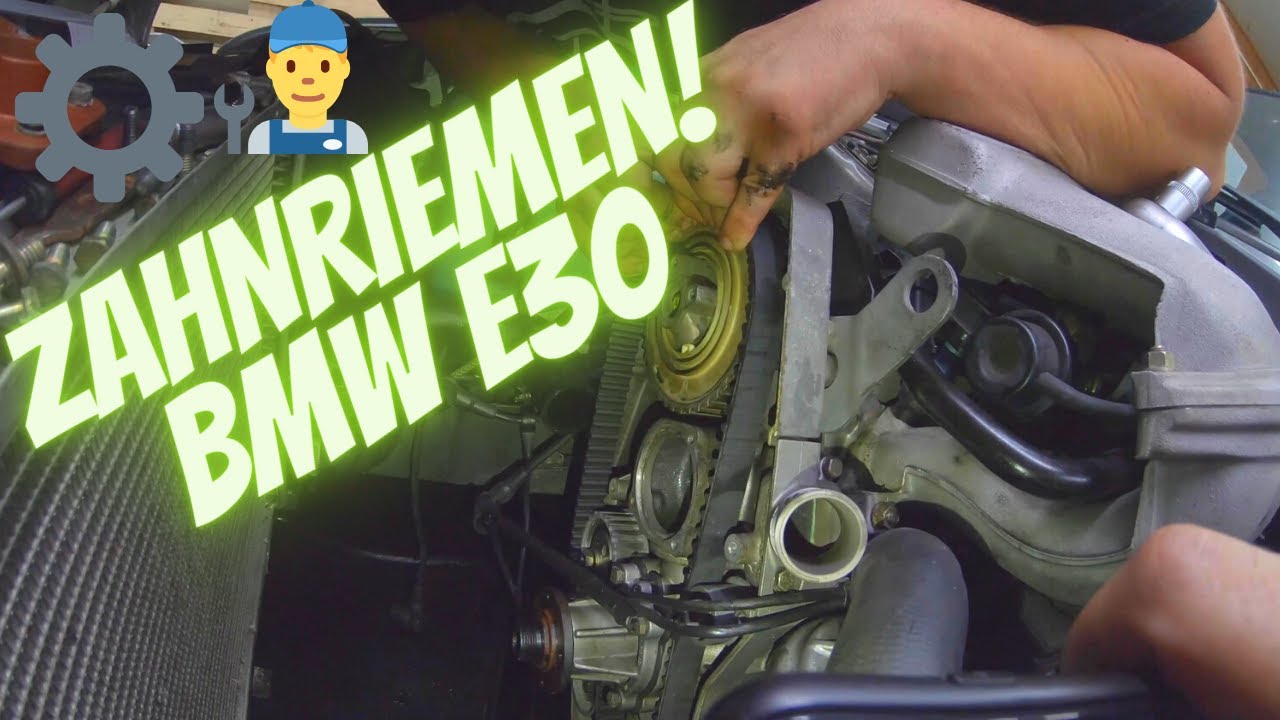 BMW E30 Zahnriemen wechsel 😫!!