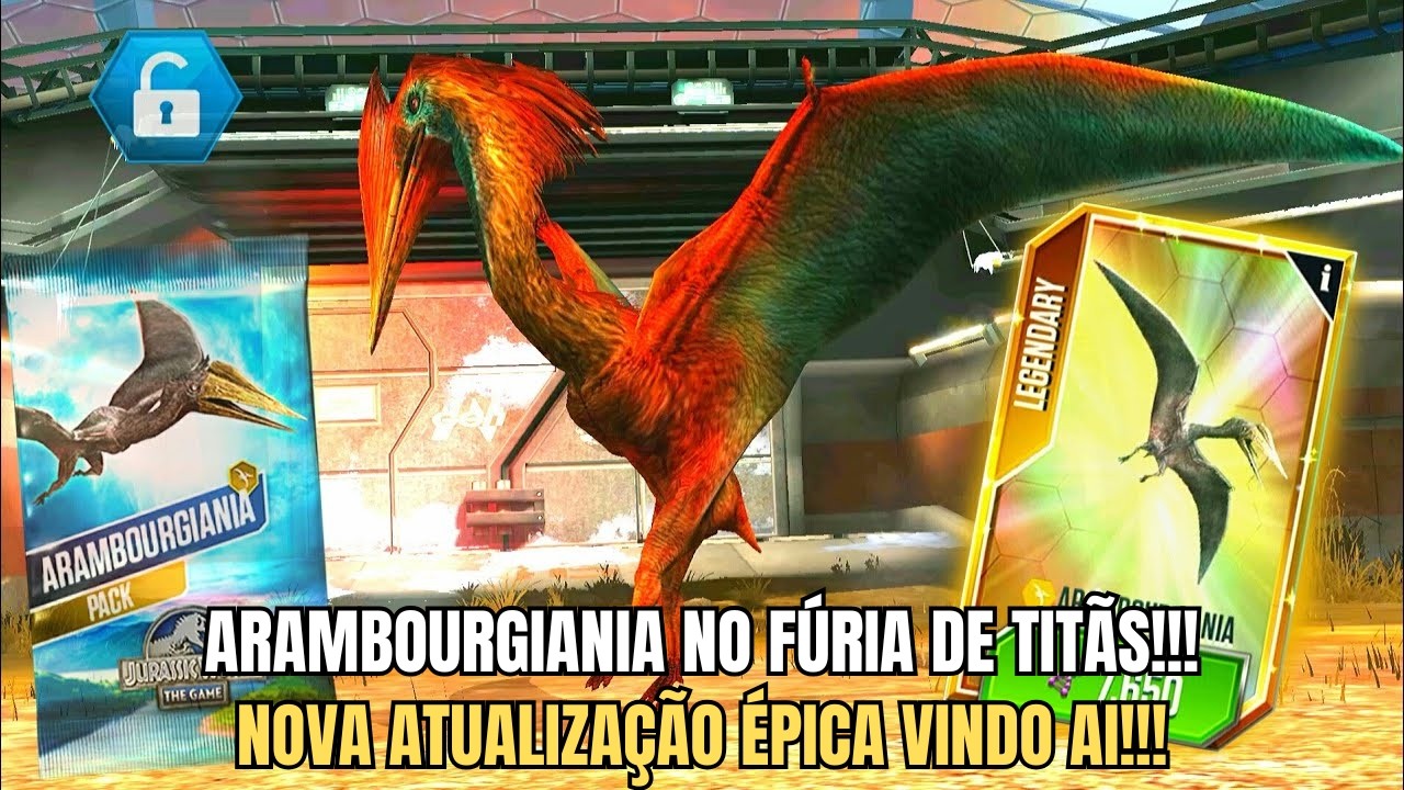 NOVA ATUALIZAÇÃO ÉPICA VINDO AI!!! (Vai Mudar Tudo) - Jurassic World The Game