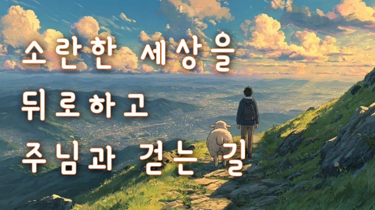 CCM ｜ 소란한 세상을 뒤로하고 주님과 걷는 길 🌿 ｜ 평안이 머무는 잔잔한 찬양 🎵