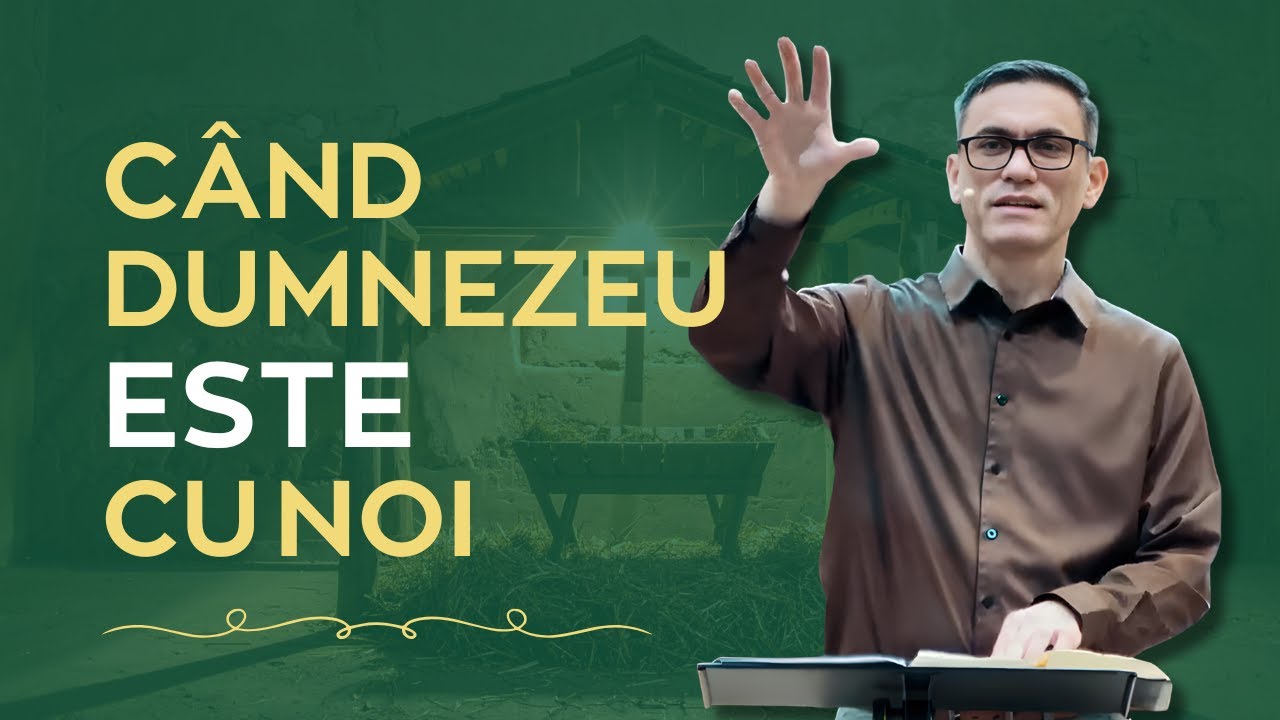 Când Dumnezeu ESTE cu noi | Sam Cucu | Predici creștine