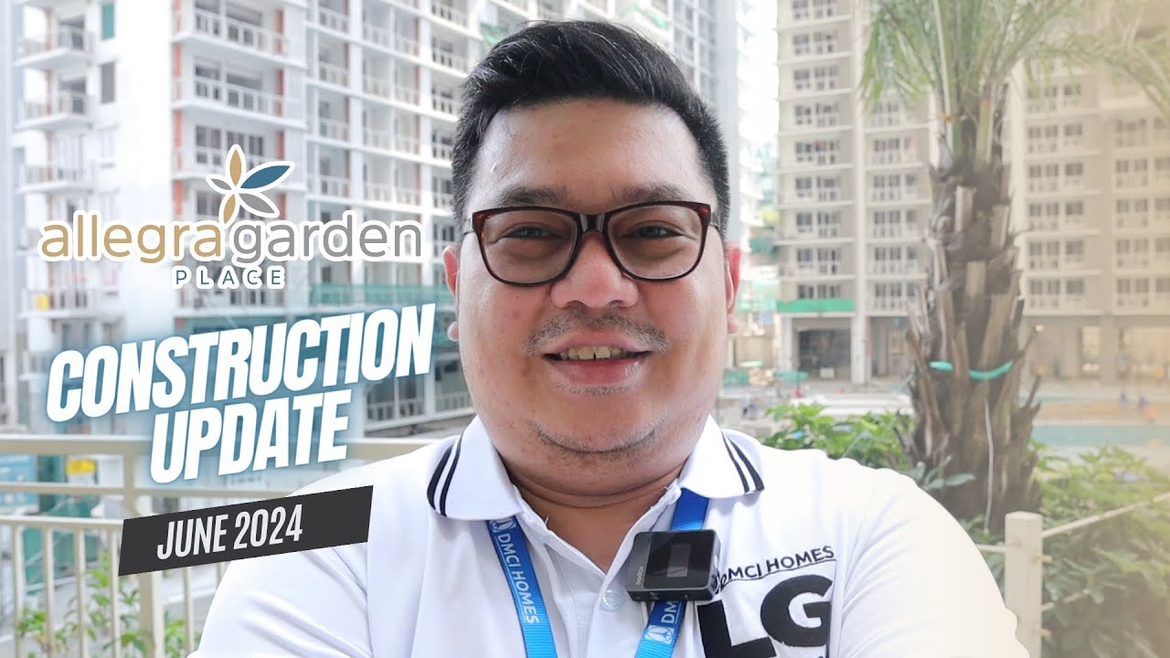 DMCI Homes Allegra Garden Place near BGC and Ortigas | June 2024 Construction Update