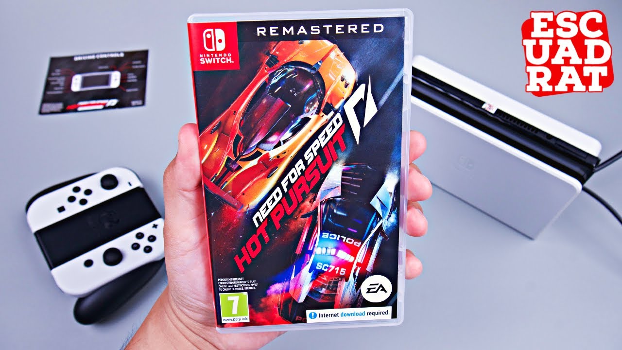 Распаковка и игровой процесс Need for Speed™ Hot Pursuit Remastered Nintendo Switch OLED