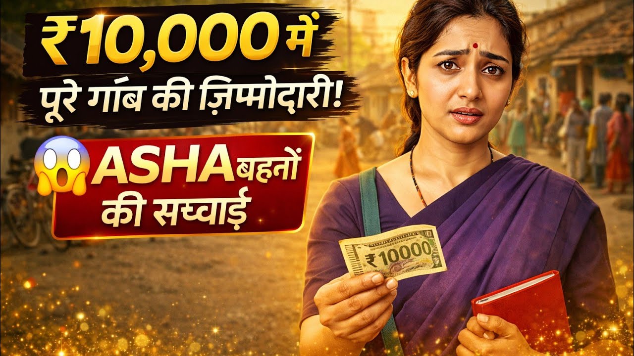ASHA बहन की ज़िंदगी | ₹10,000 वेतन की सच्चाई