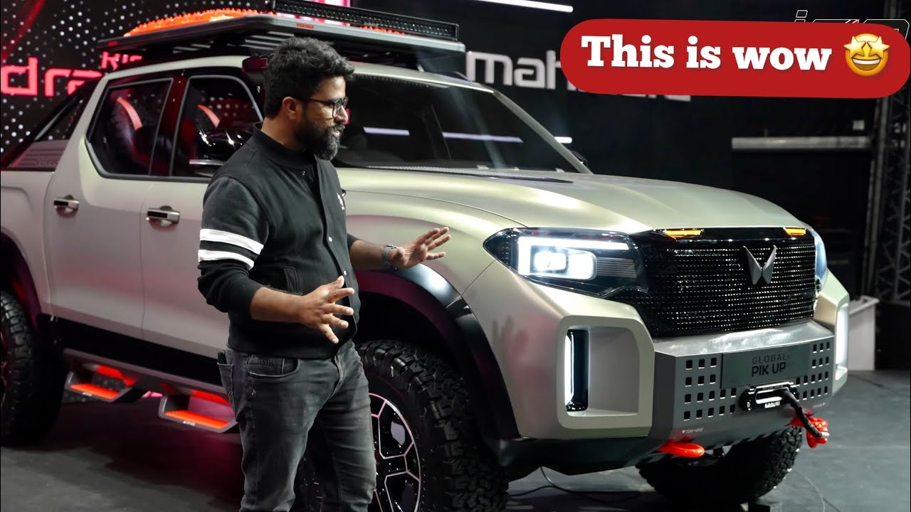 Mahindra’s New SUV - 5-door Thar EV, Scorpio PIK Up Concepts | AutoYogi