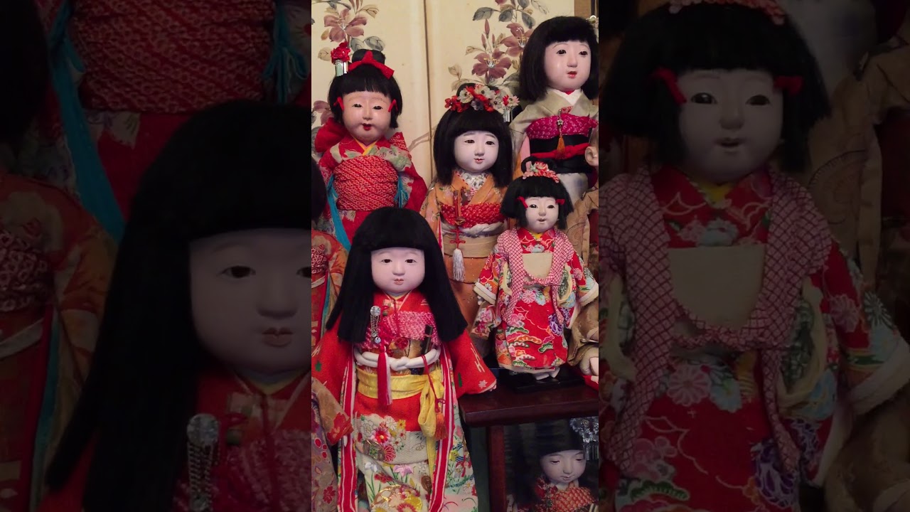 Japanese doll collection