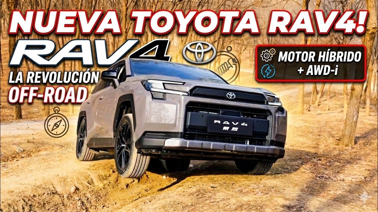 Toyota RAV4 El rey de los SUV se Reinventa_El Salto Radical para 2026