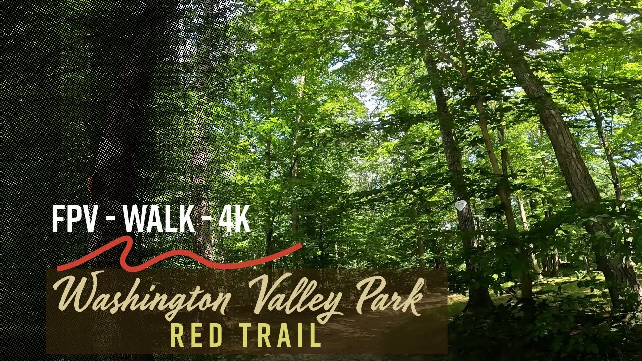 FPV Walk 4k  - Washington Valley Park - Martinsville, NJ - 07/23/2023