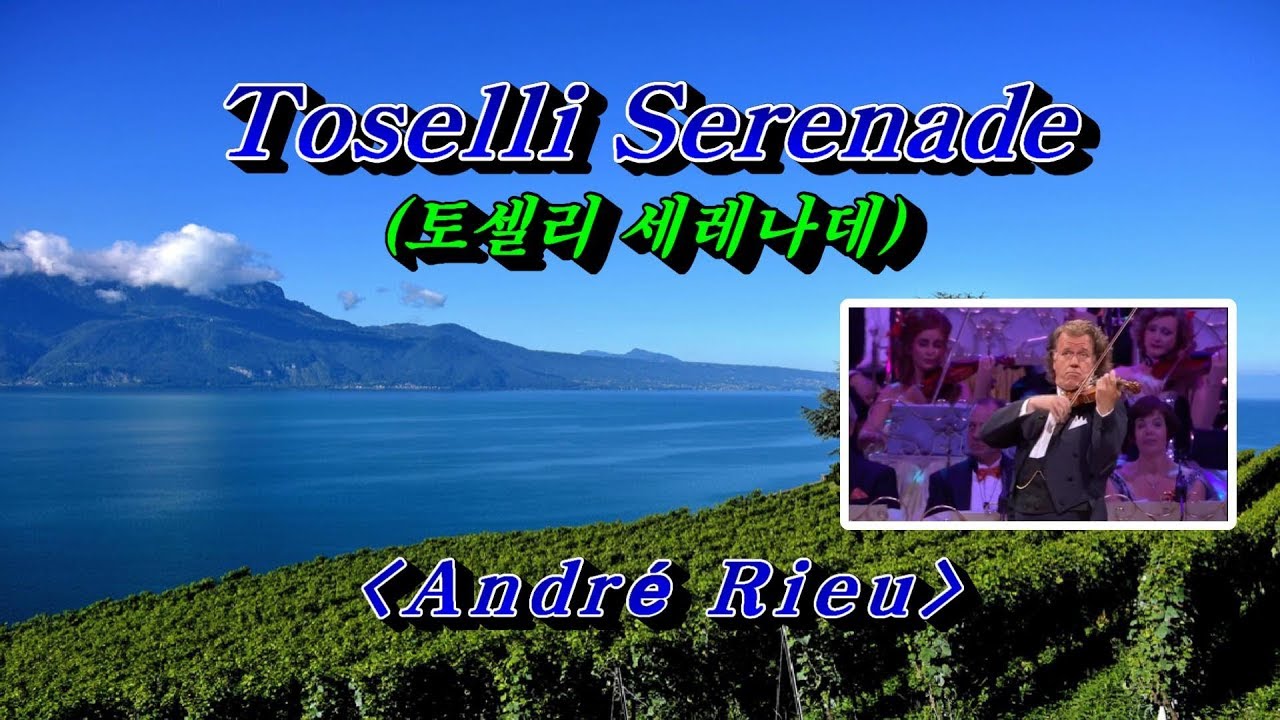 Toselli Serenade (토셀리 세레나데)💜Andr&eacute; Rieu(앙드레 류)🌴🌿🍒🌻🍓