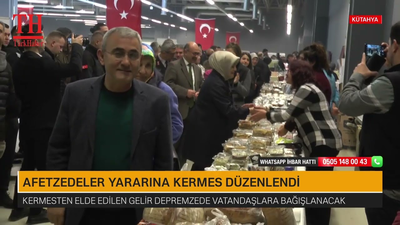 AFETZEDELER YARARINA KERMES DÜZENLENDİ