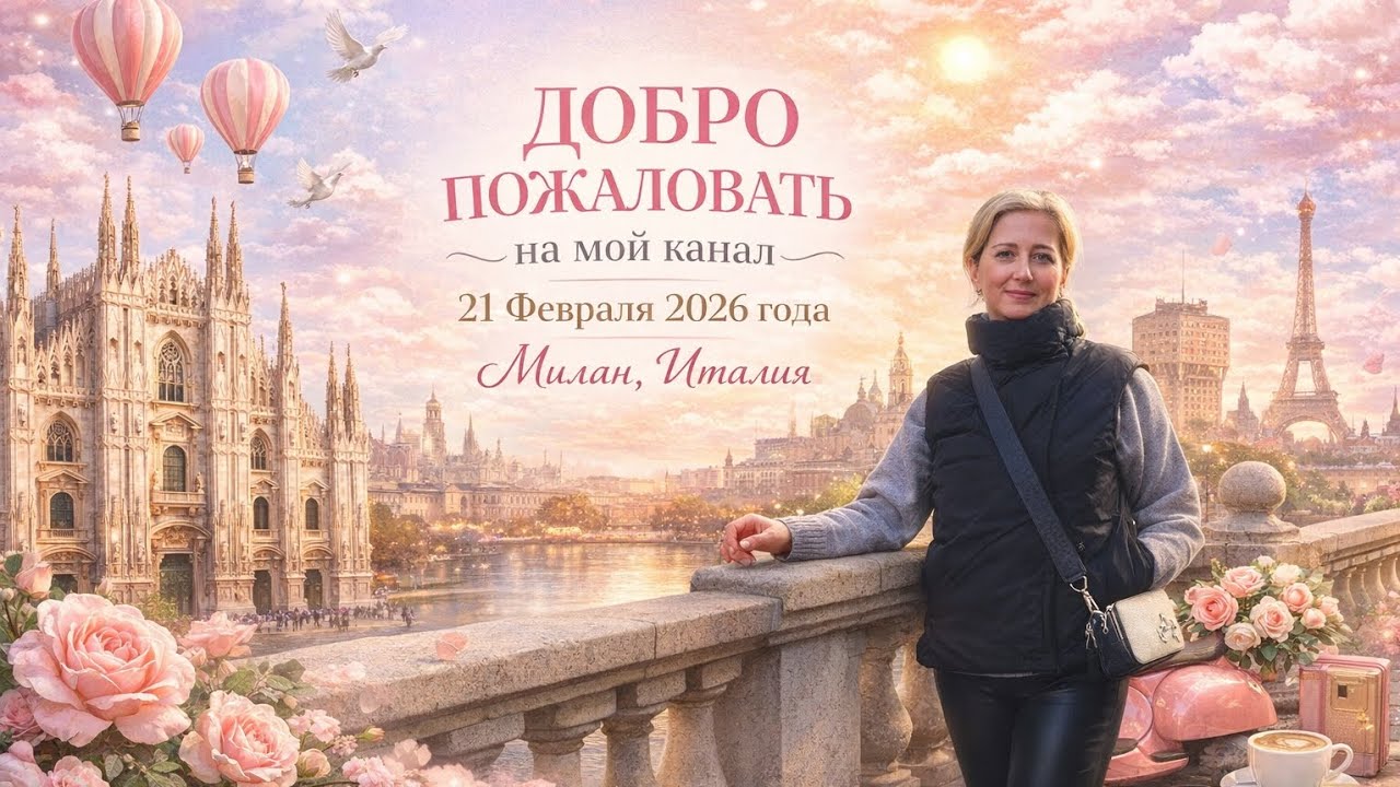 Милан без спешки: прогулки, Олимпийская арена, уход за лицом и вкусный ужин #нашибудни #семейныйвлог