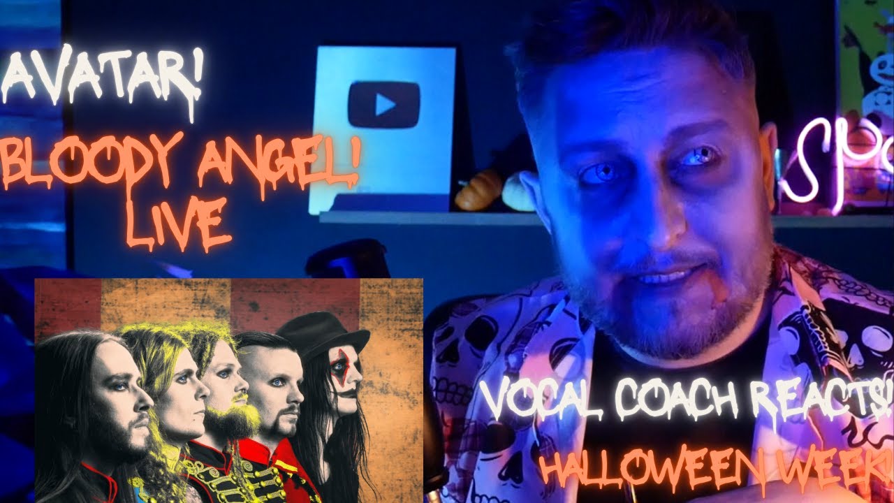 Vocal Coach Reacts! Avatar! Bloody Angel! Live!